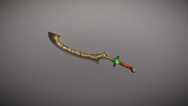 A Sword New Today 3D Model