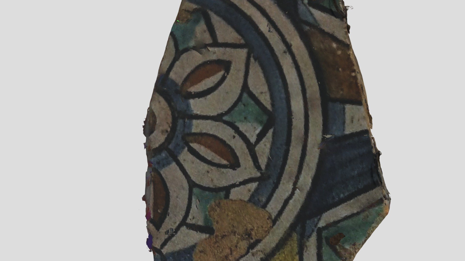 San Galgano - Piatto Maiolica US 2012 area 3 — Sketchfab embed 3D viewer