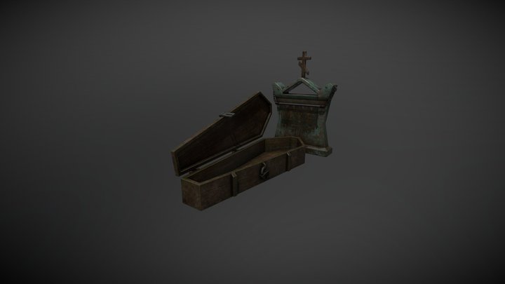 Coffin 3D Model