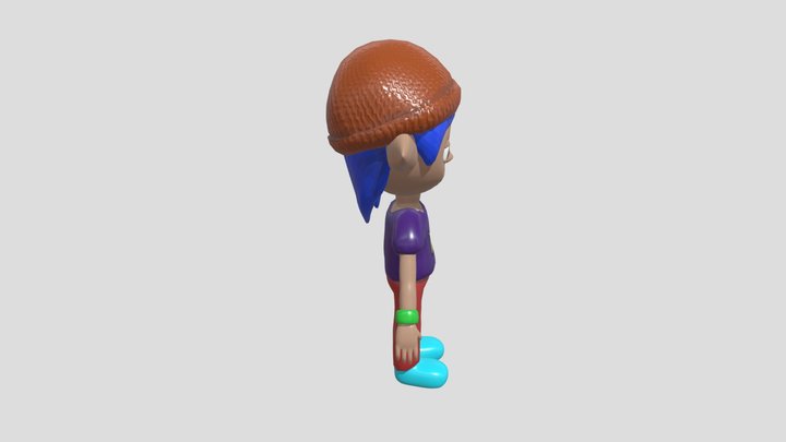 Splatoon 3D Model