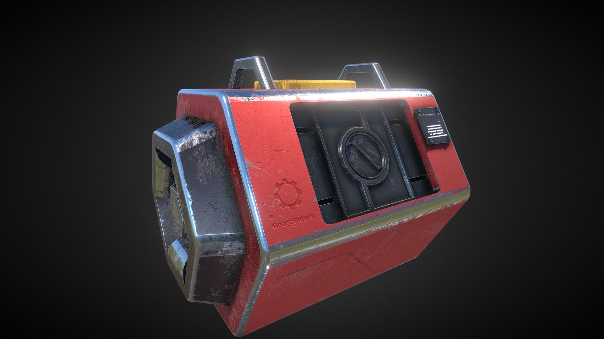 Ammo container - Download Free 3D model by inter_net [6dfe34f] - Sketchfab