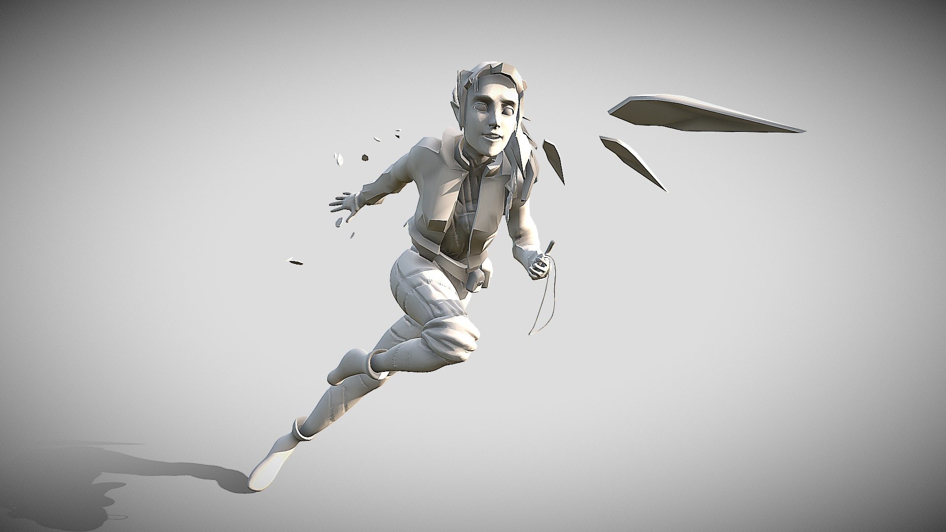 Wind Hero (Detailed) Download Free 3D model by kand8998
