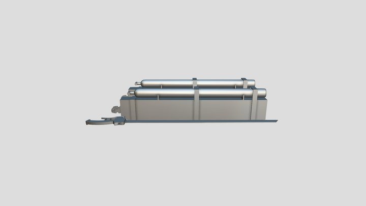 Attack on Titan: Gear and Sword Design 3D Model