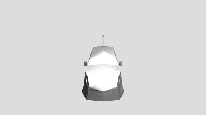 TVN Dominator 3 Storm Chaser Car 3D Model