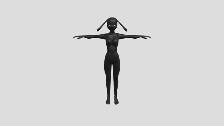 Bungirl WIP 3D Model