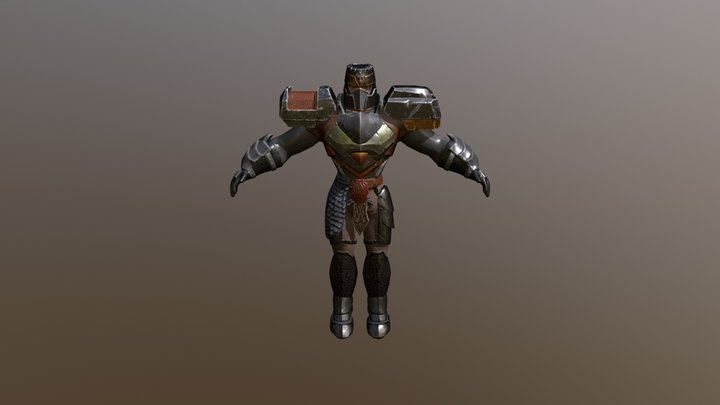 Maya Paladin DT 3D Model