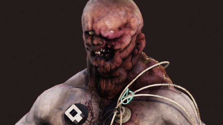 Infected Host Ue4 Rig 3D Model