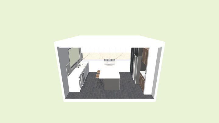 Kitchen1 3D Model