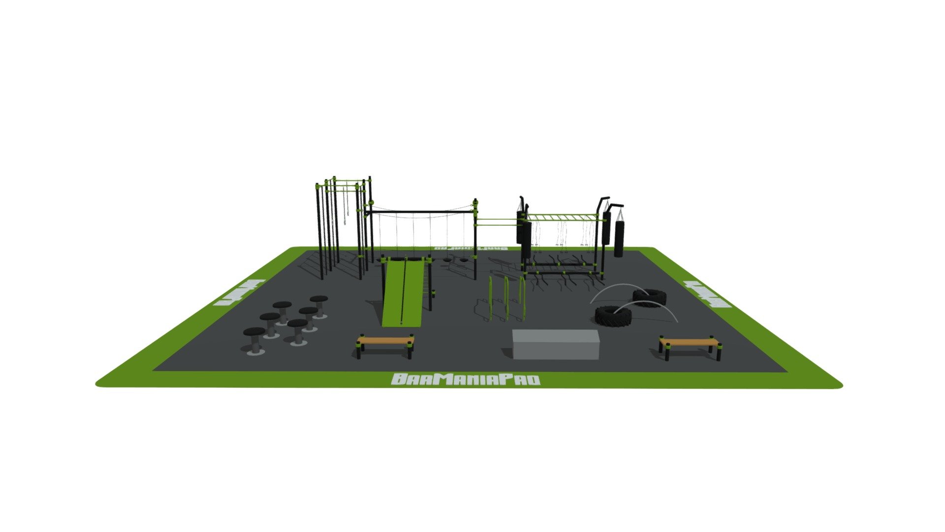 Company Fitpark Amsterdam — Sketchfab embed 3D viewer