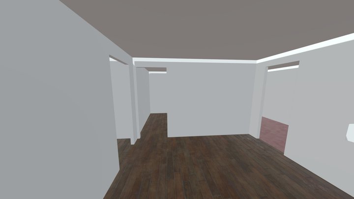 flat layout 3D Model