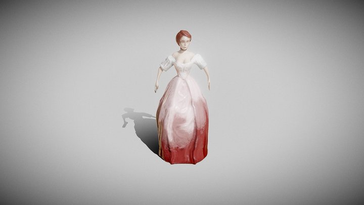 AS2 - Victorian Ripper - The Fragile Wife 3D Model