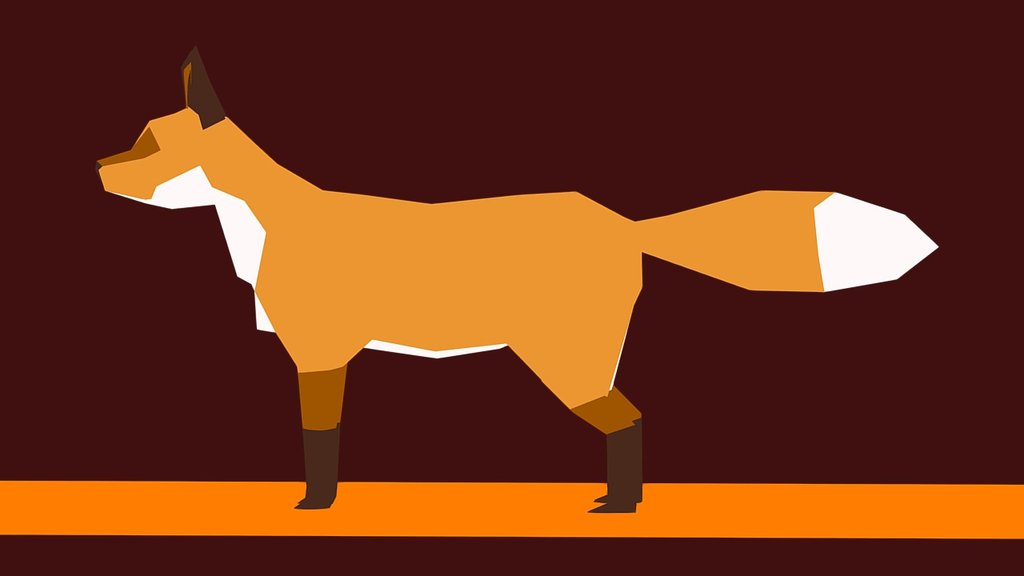 Fox trot 3D model by Gintesa [6e061f2] Sketchfab