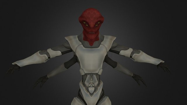 Alien Elite 3D Model
