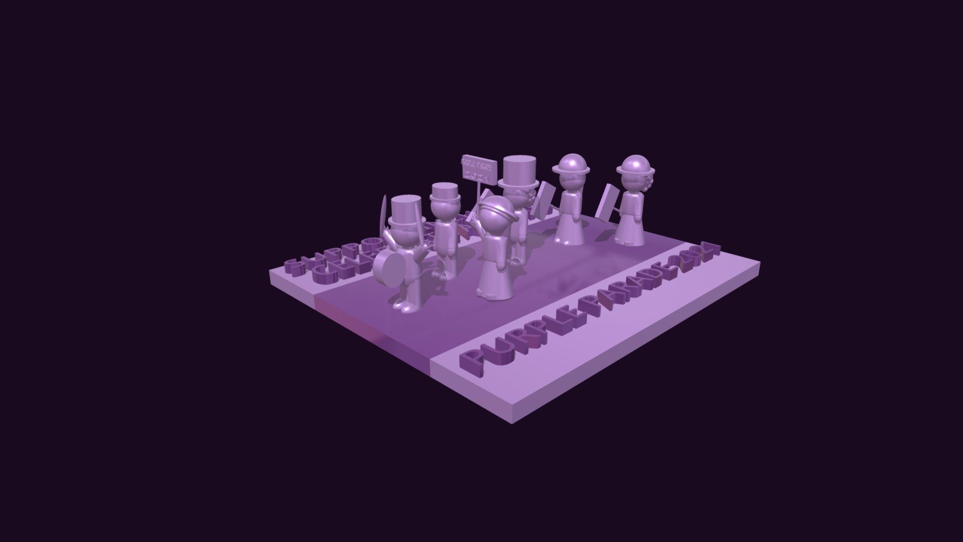 PURPLE PARADE DIORMA [FABIAN NG]