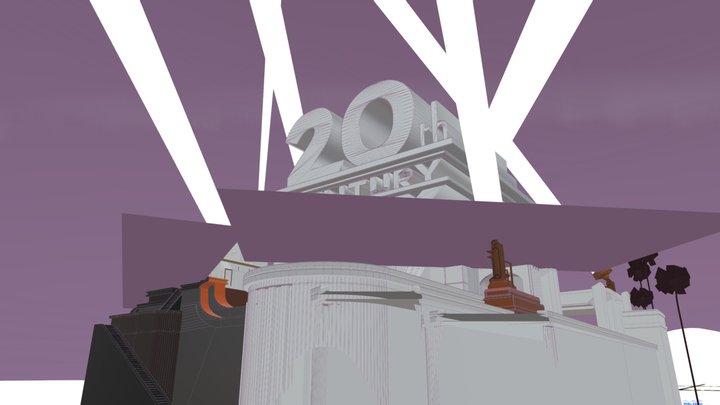 20th Century Fox (2008-09, Prototype) Remake v2 3D Model