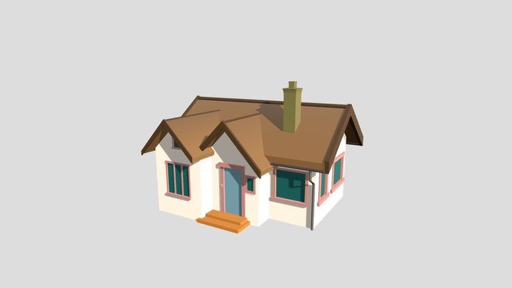 Model_House_Sketchfab 3D Model