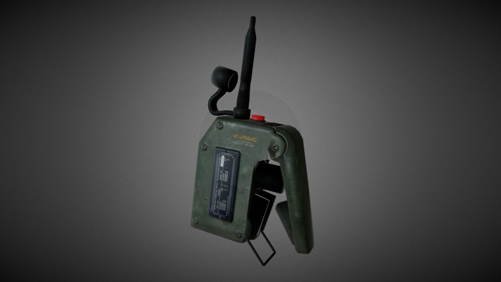 Detonator (TEST) - 3D model by fadingsignal [6e07d6a] - Sketchfab