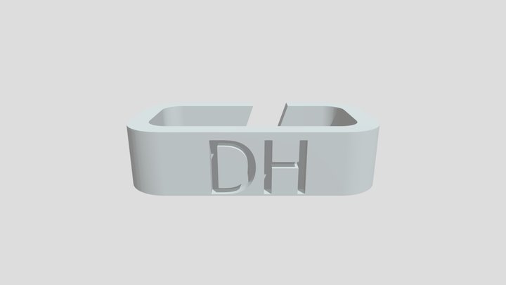 Cord Clip 2 3D Model