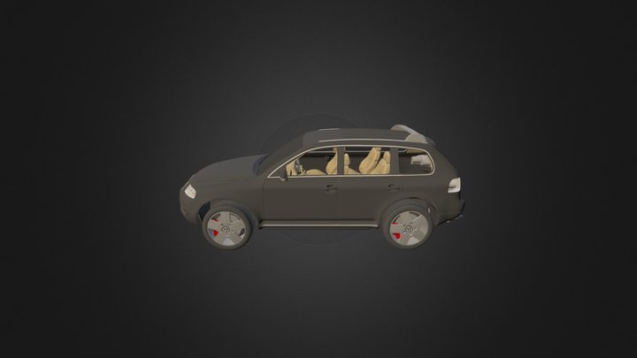 Volkswagen Touareg 3D Model