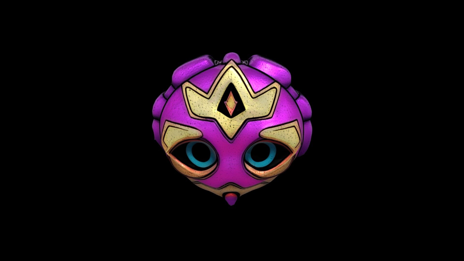 Happy Mask 361 Download Free 3D model by klrxyz [6e087c7] Sketchfab