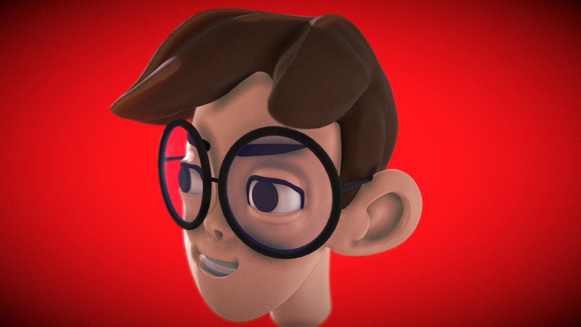 PETER PARKER RENDER HEAD - 3D model by allkallyl [6e08936] - Sketchfab