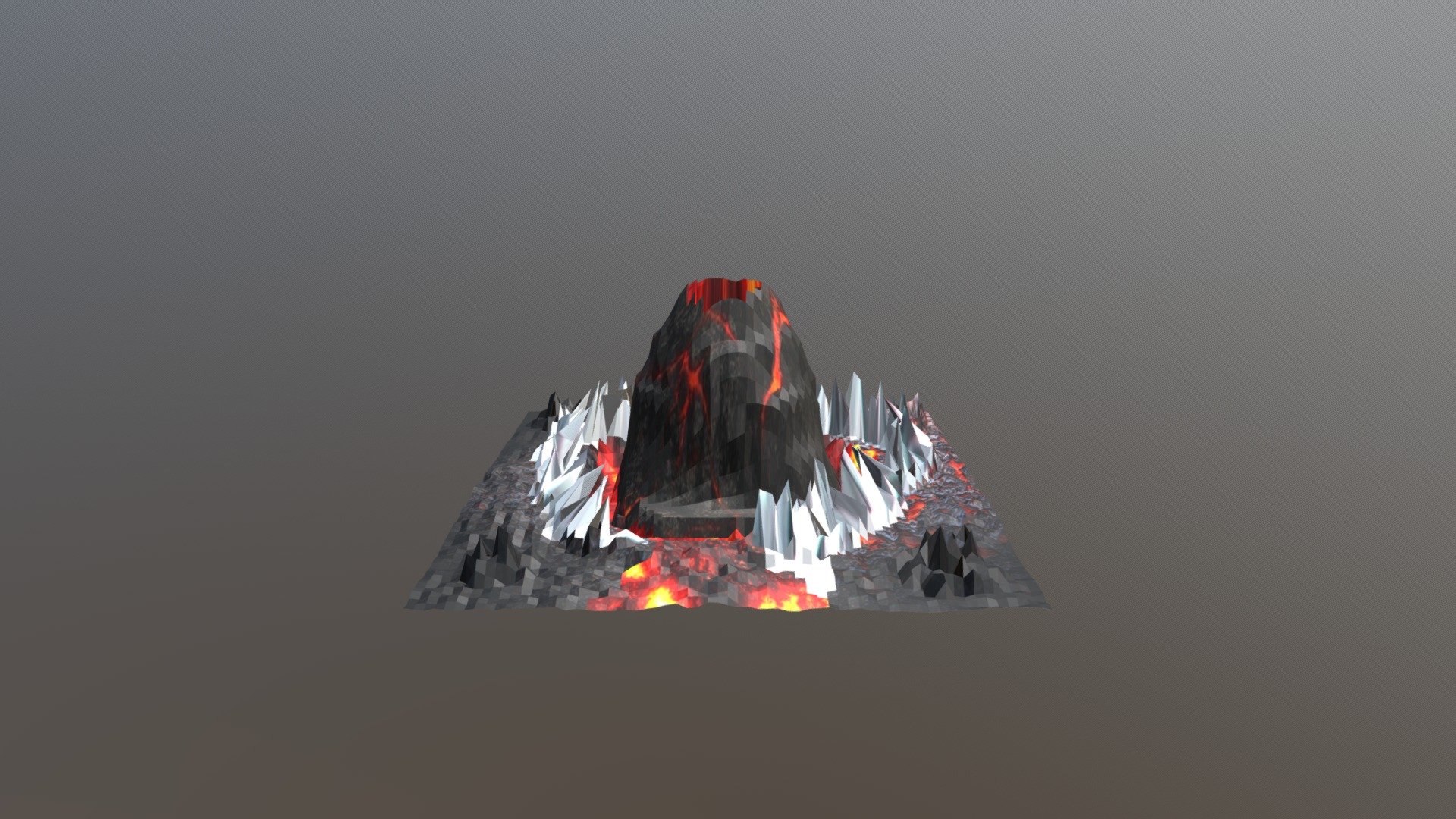 VOLCANO LANDSCAPE