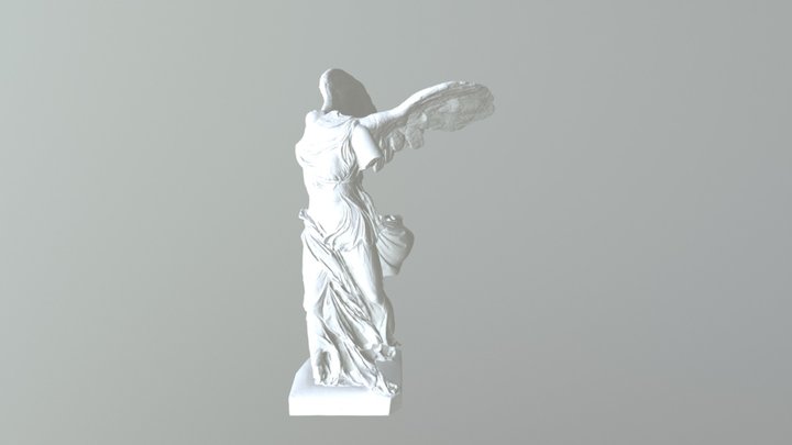 Winged Victory of Samothrace 3D Model