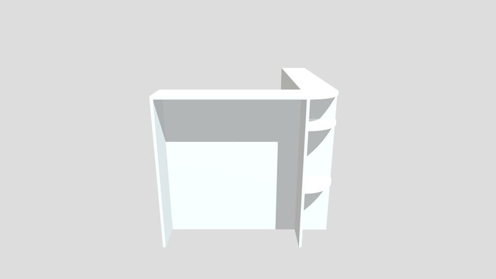 Keukenblad 3D Model