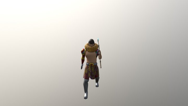 Hawaiian Hero 3D Model