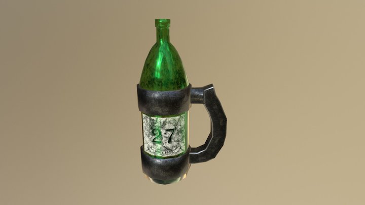Bottle WIP 3D Model