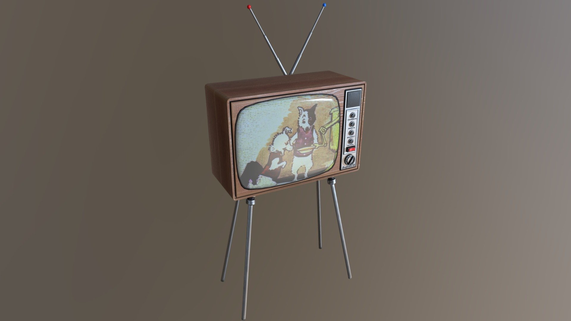 Retro TV Model