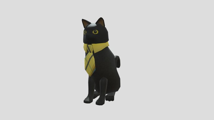 Sir Meows A Lot/Business Cat 3D Model