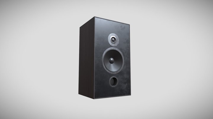 Vintage Stereo Speaker – Free 3D Model STL