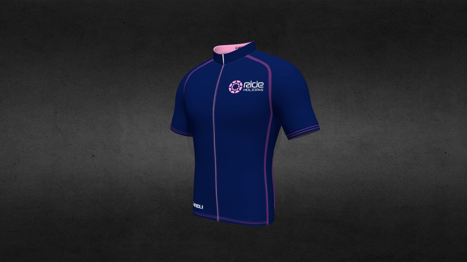 Ride Holidays 2021 Get Fit SS Jersey Sidepanel
