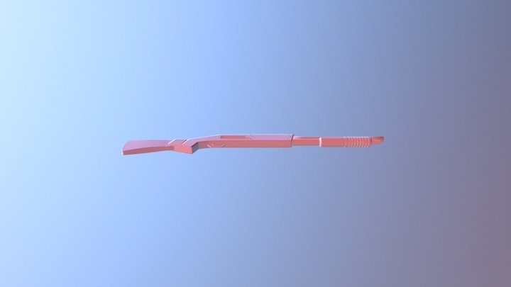 shotgun model for using ingames 3D Model