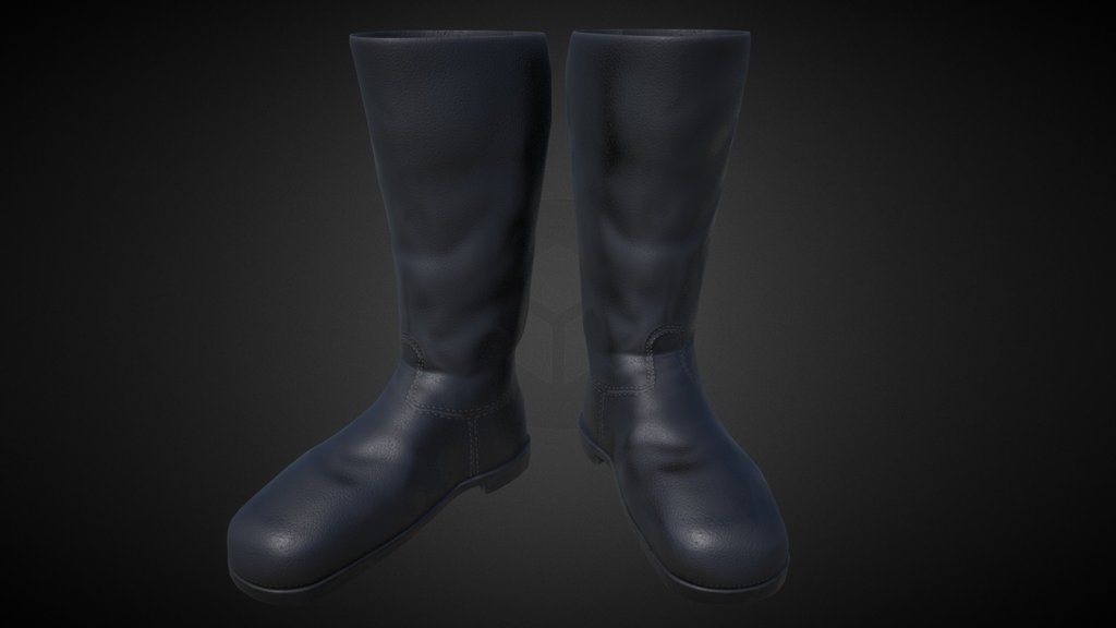 Soviet military boots (Kirza)