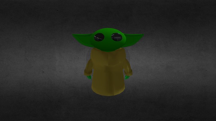 Babyoda GSA 3D Model