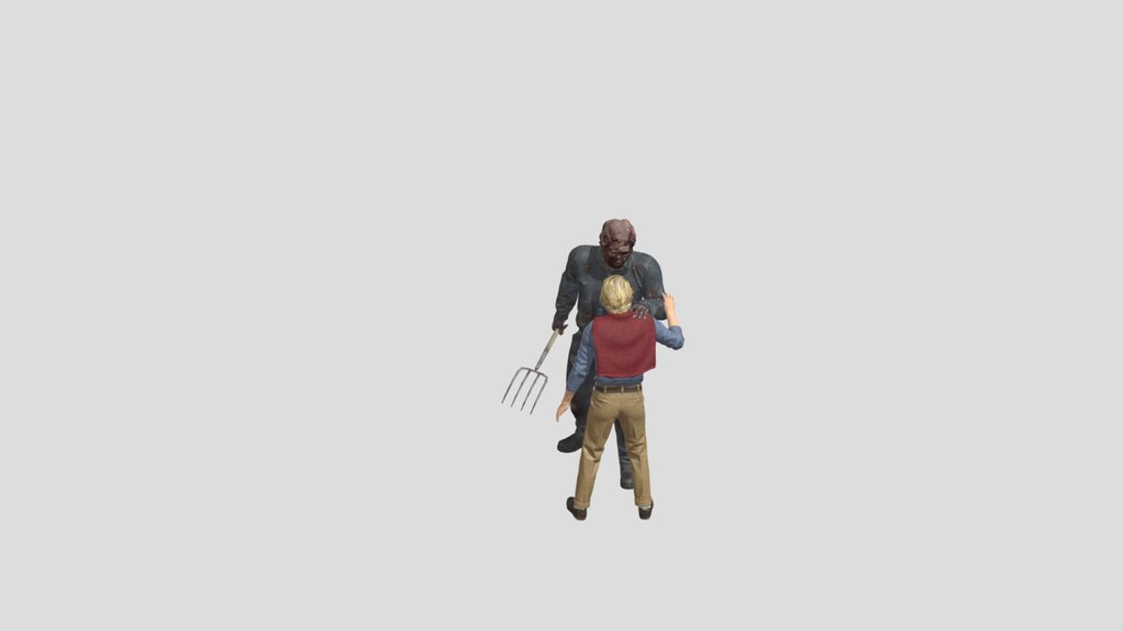 Head Pitchfork Stab F13