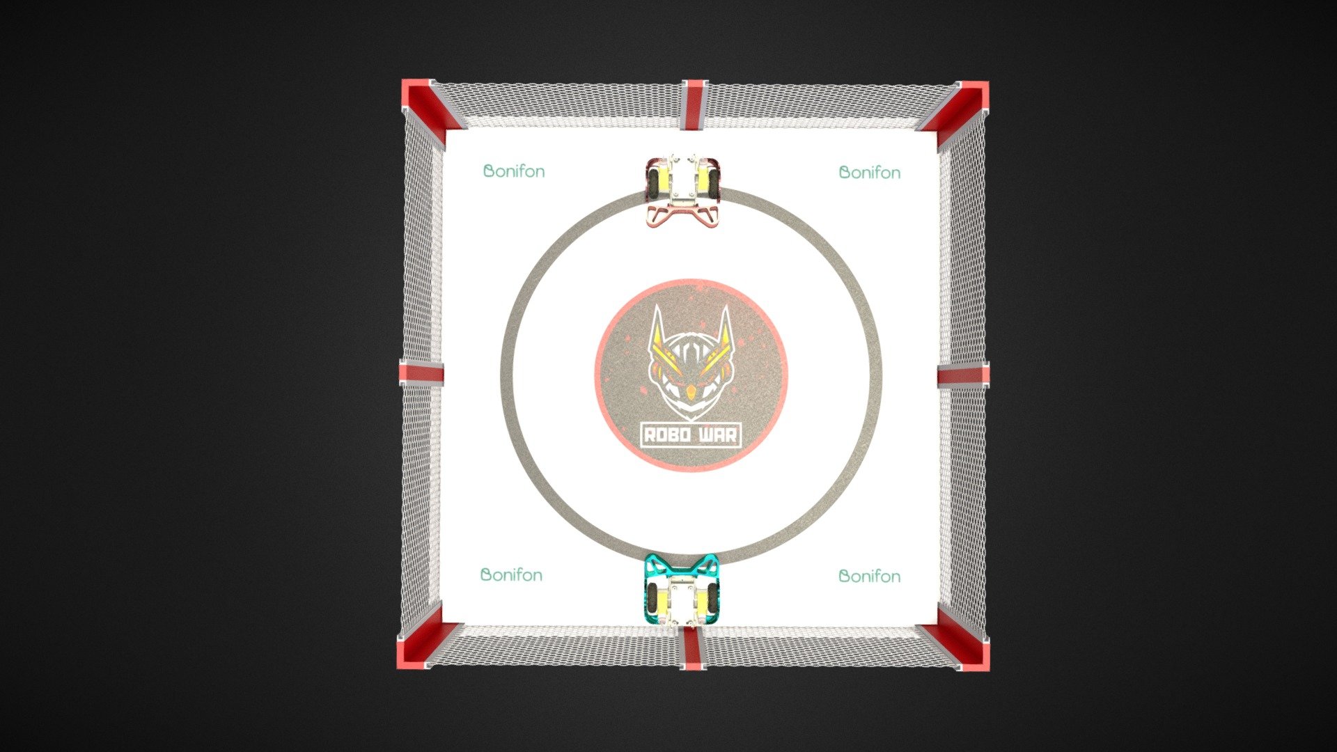Robo War — Sketchfab embed 3D viewer