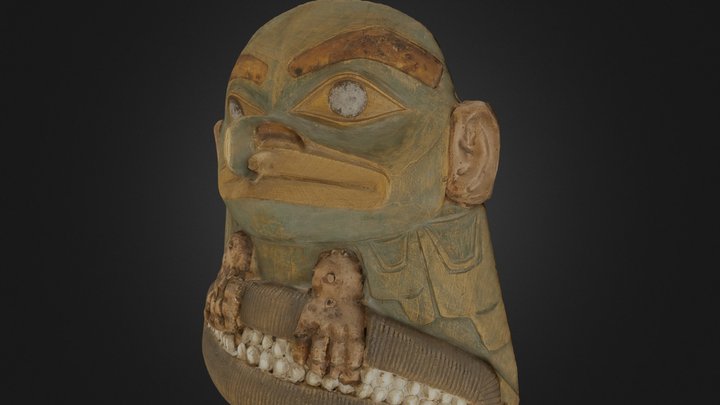 Tlingit frontal 3D Model