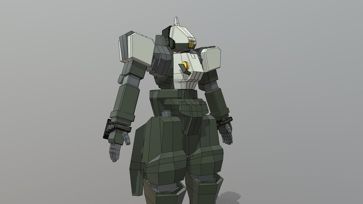 Mech Graze 3D Model