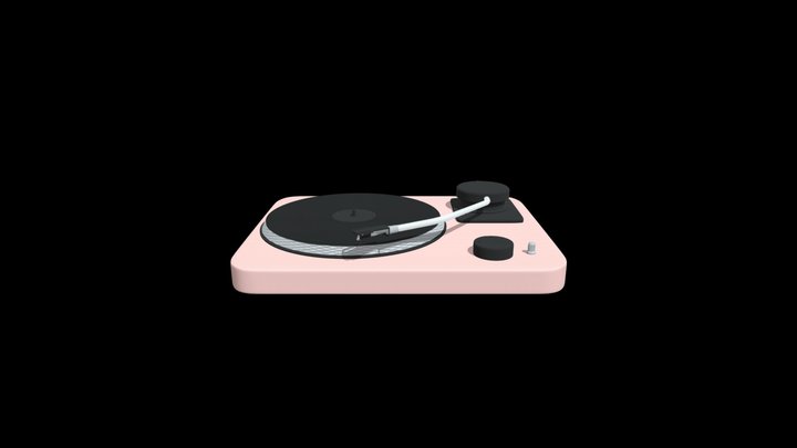Giradischi - recordplayer 3D Model