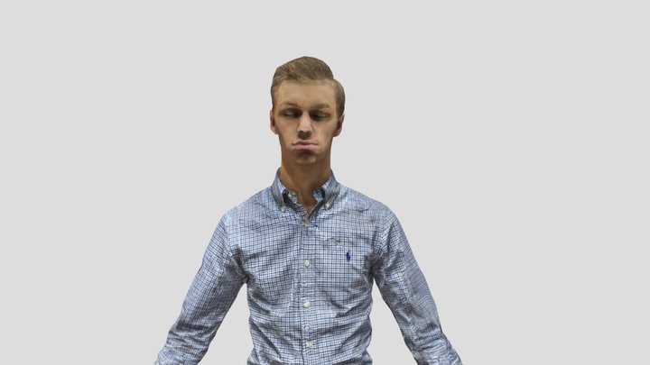 Character photogrammetry scan #2 [WIP] 3D Model