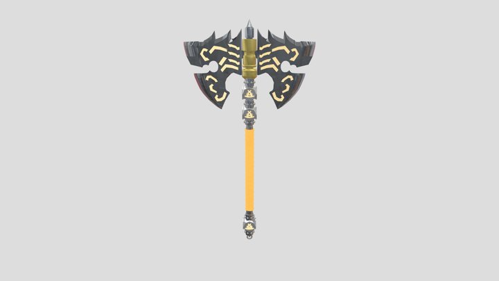 Labrys – Medieval Axe (U Vs) | 3D Model 3D Model