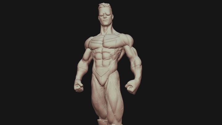 Invincible FREE 3D Print Model 3D Model