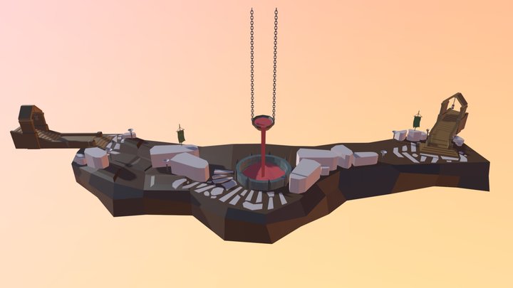 Caminho 3D Model