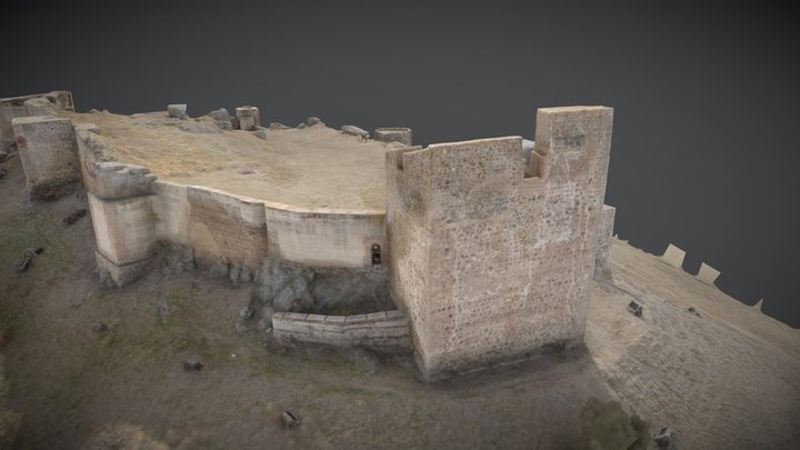 Castillo de Montemolin 3D Model