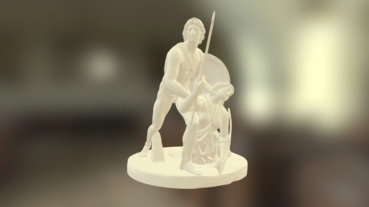 Achille et Penthésilée 3D Model