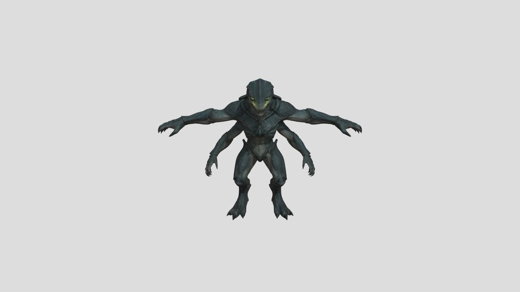 alien creature, realistic sci fi monster