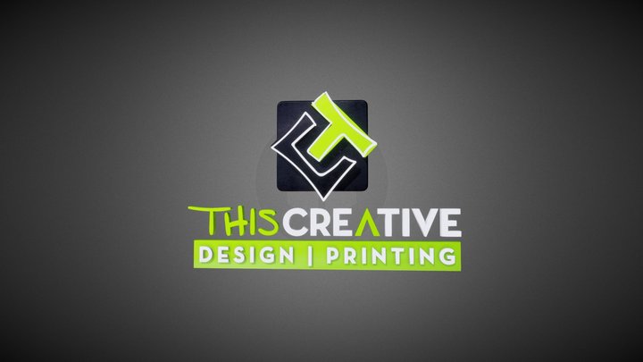 This Creative 3D Logo 3D Model